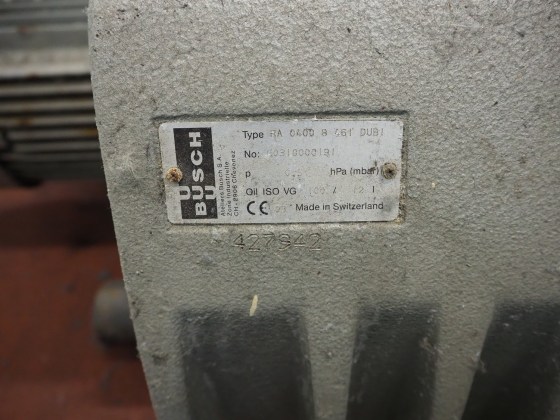 Busch 400 Vacuum Pump Pic 04